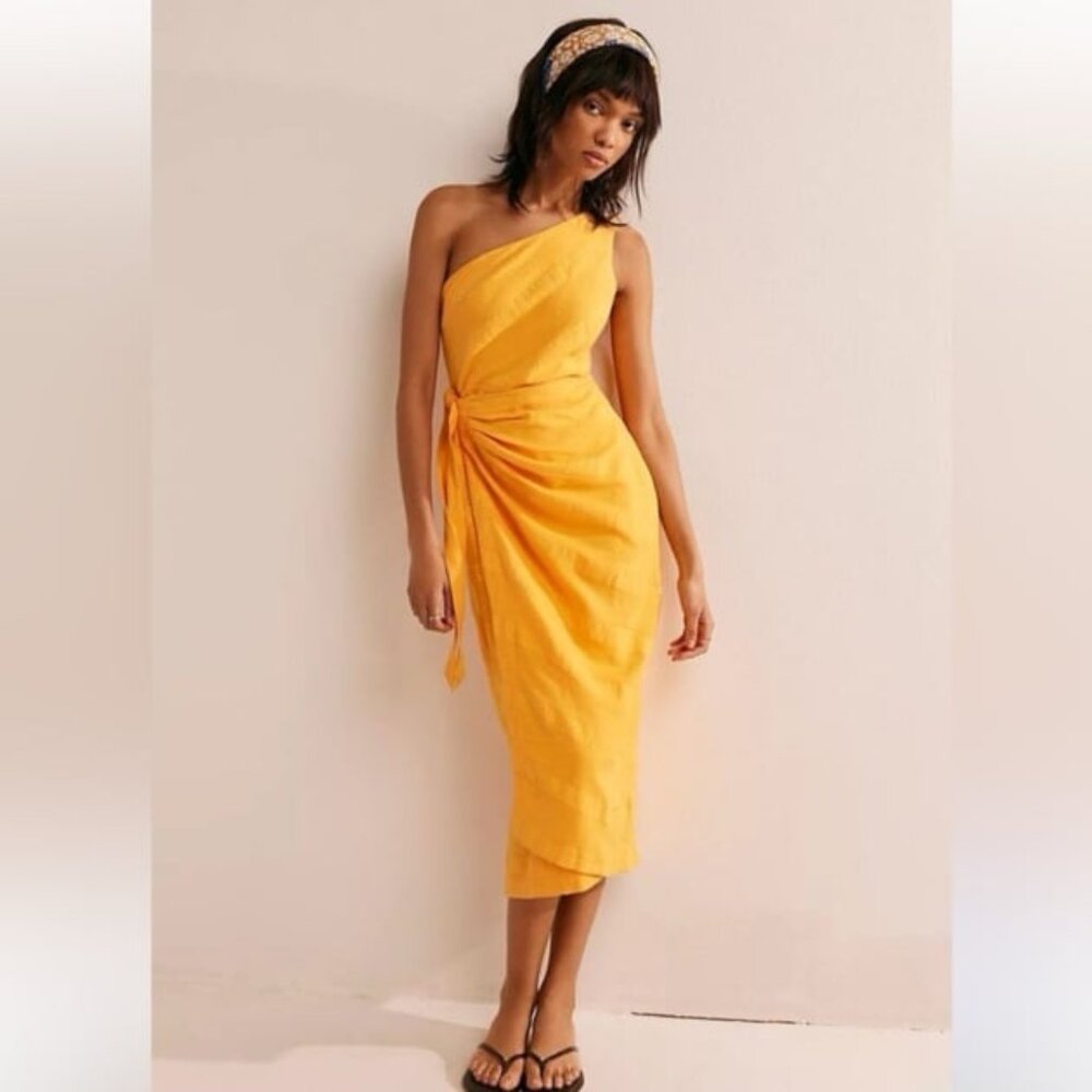 Free People At Leisure Midi Dress